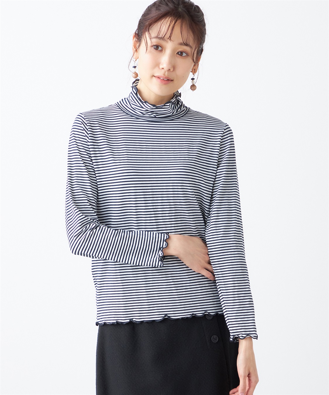 Petit Honfleur ハイネックTシャツ_variation_4