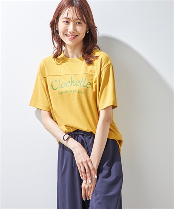 Petit Honfleur 切替ロゴTシャツ_variationthumb_2