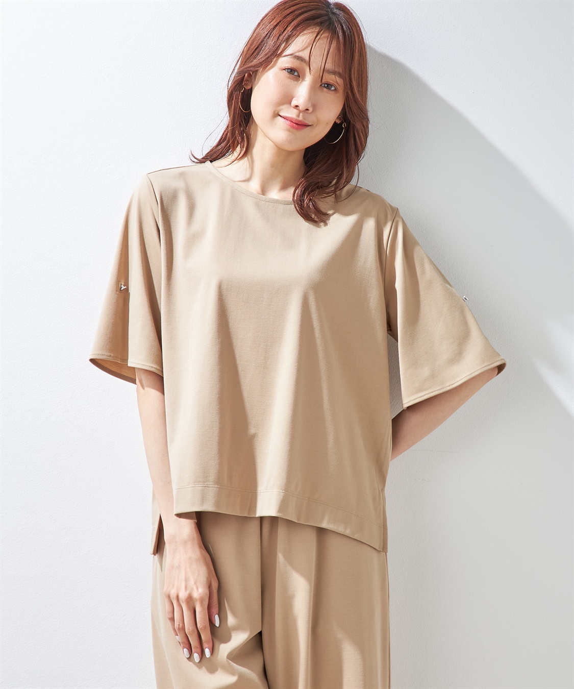 Petit Honfleur ストレッチカノコTシャツ_variation_2