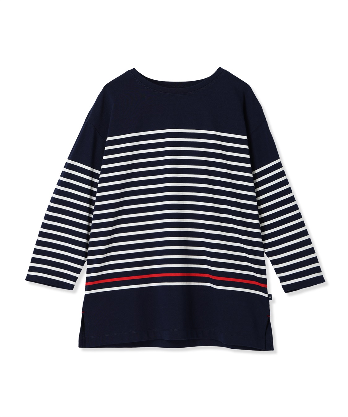 Petit Honfleur オーガニックコットンボーダーTシャツ_variation_2