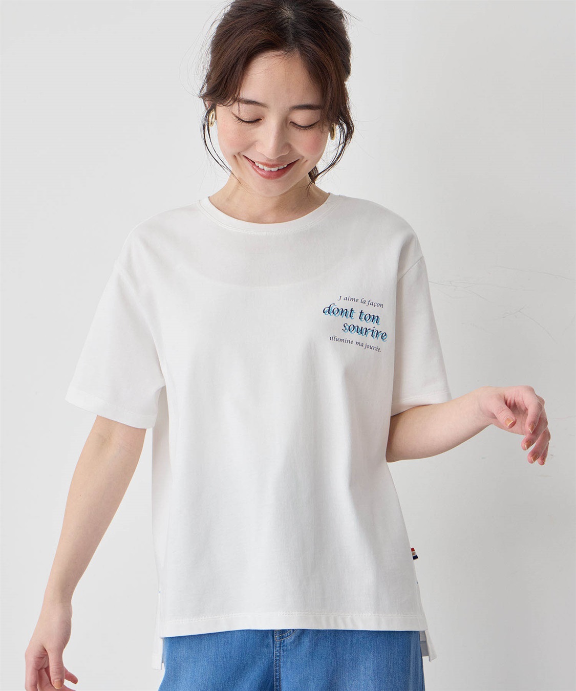 Petit Honfleur ロゴTシャツ_variation_1