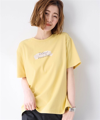 Petit Honfleur 【UVカット】【接触冷感】ロゴTシャツ_variationthumb_3