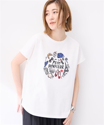 Petit Honfleur 【冷感】プリントTシャツパリ_variationthumb_1