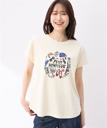 Petit Honfleur 【冷感】プリントTシャツパリ_variationthumb_2