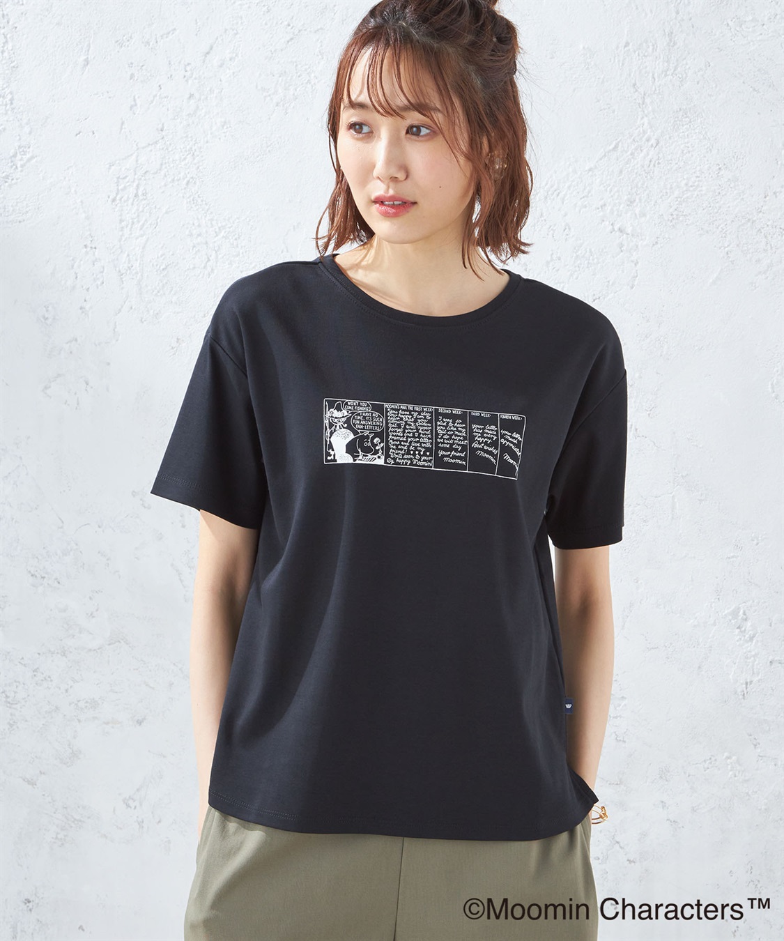 Petit Honfleur 【ムーミンコラボ】フロントプリントＴシャツ_variation_2