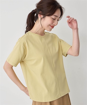 Petit Honfleur 【冷感・UVカット】ラウンドヘムTシャツ_variationthumb_3