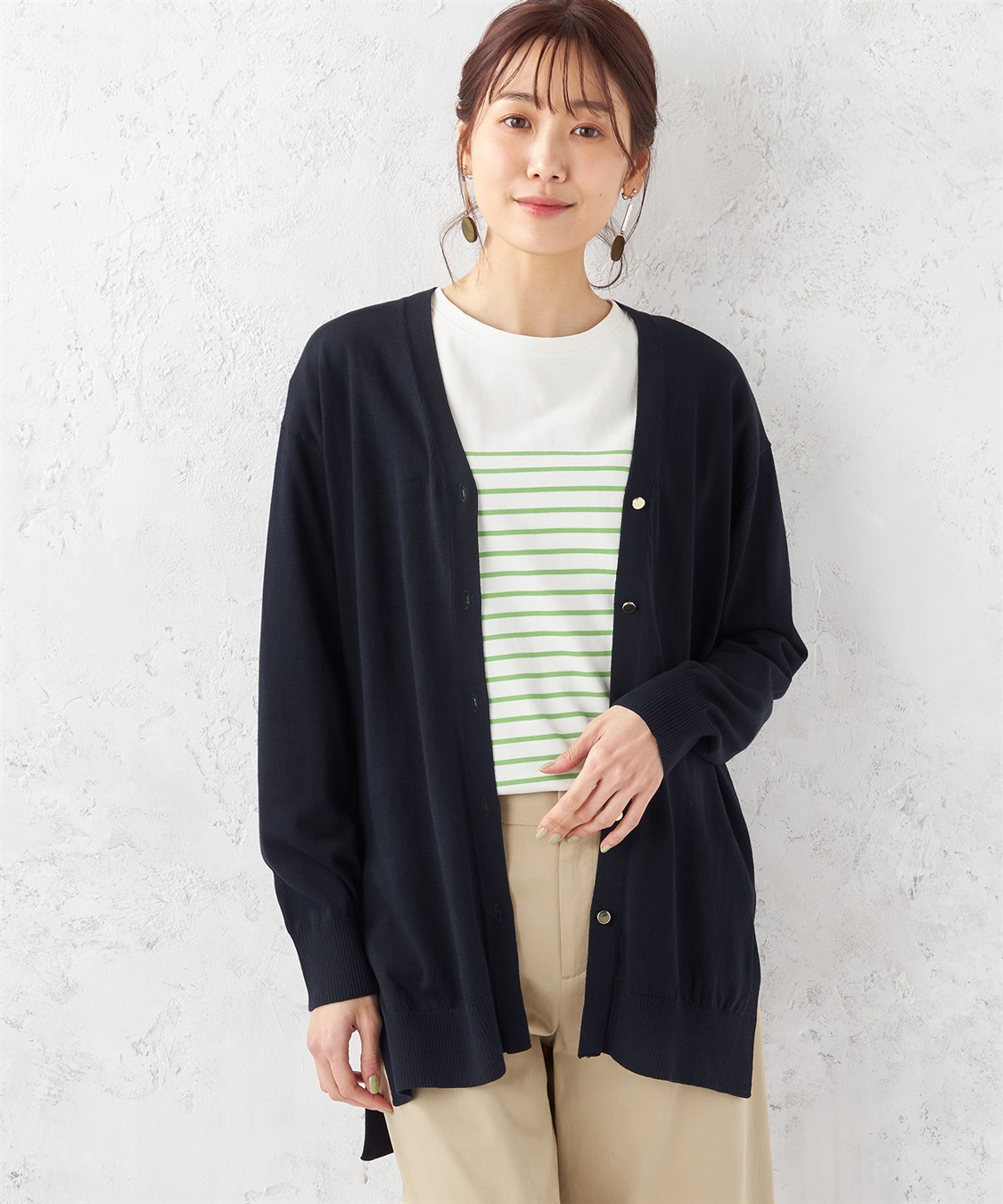 Petit Honfleur UV対策ロングカーディガン_main