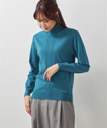 Petit Honfleur ケーブルタートルネックニットプルオーバー_variationthumb_6