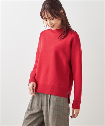 Petit Honfleur もちもちニットモックネックプルオーバー_variationthumb_2