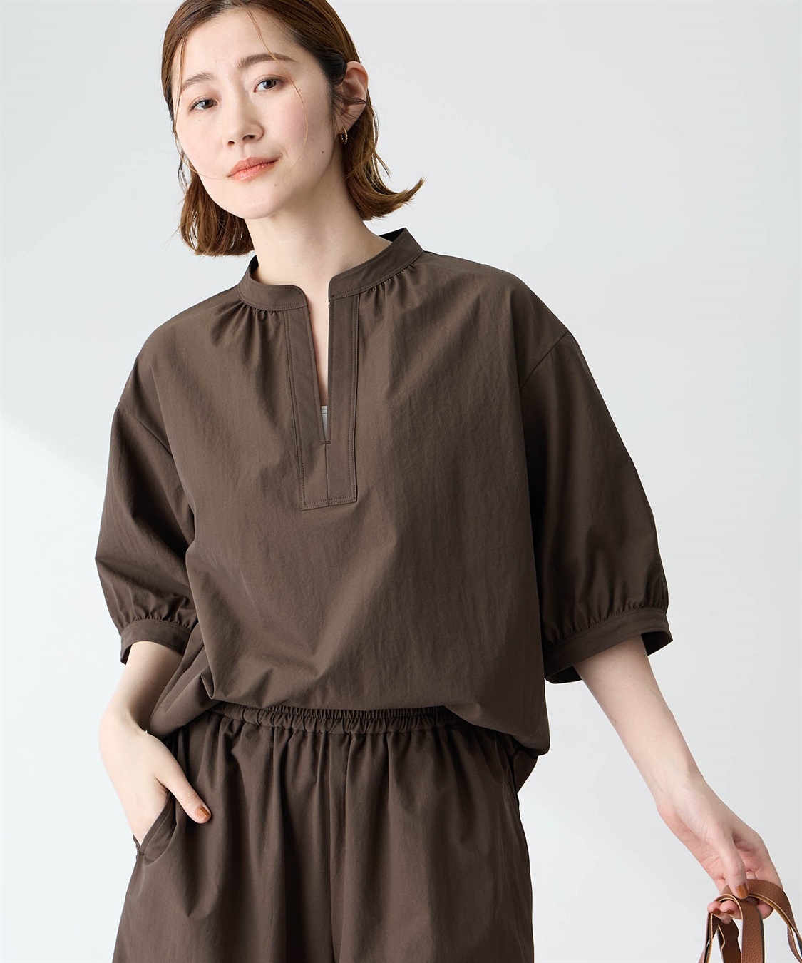 Petit Honfleur ラッシュチュニックブラウス【はっ水・接触冷感・UVカット】_variation_1