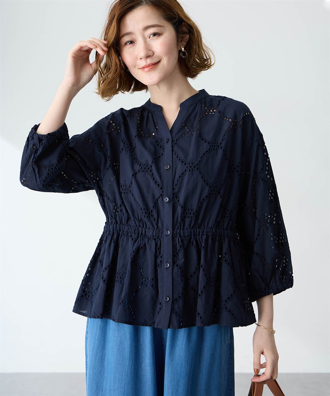 Petit Honfleur レースドロストブラウス_variation_2