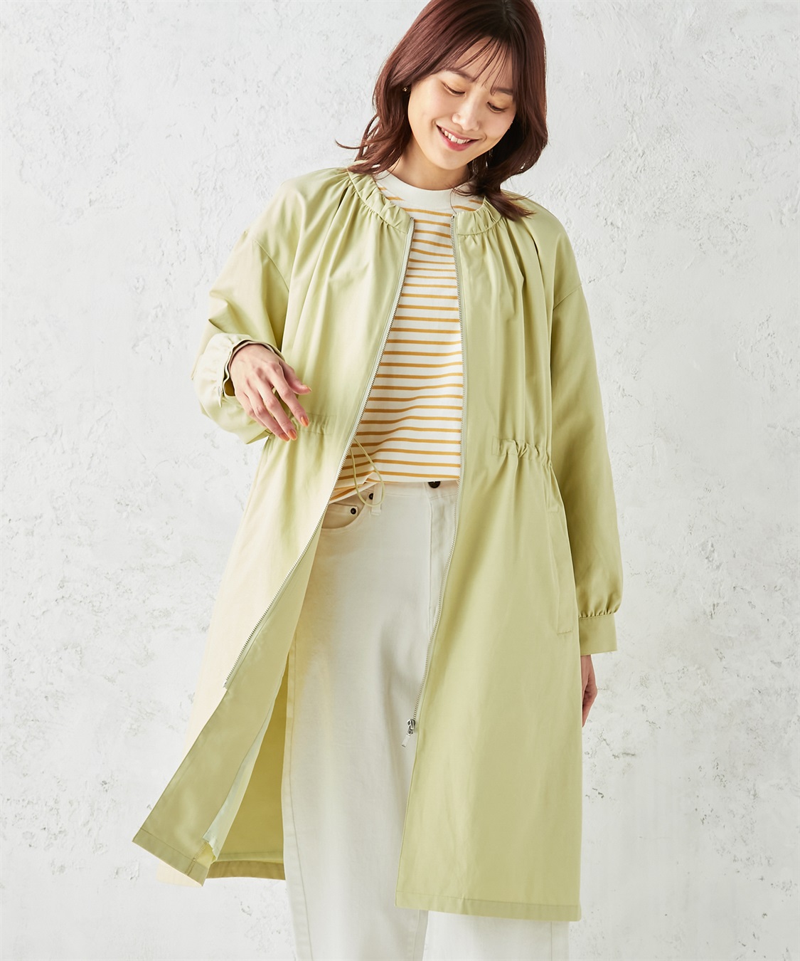 Petit Honfleur ドロストロングコート_variation_2