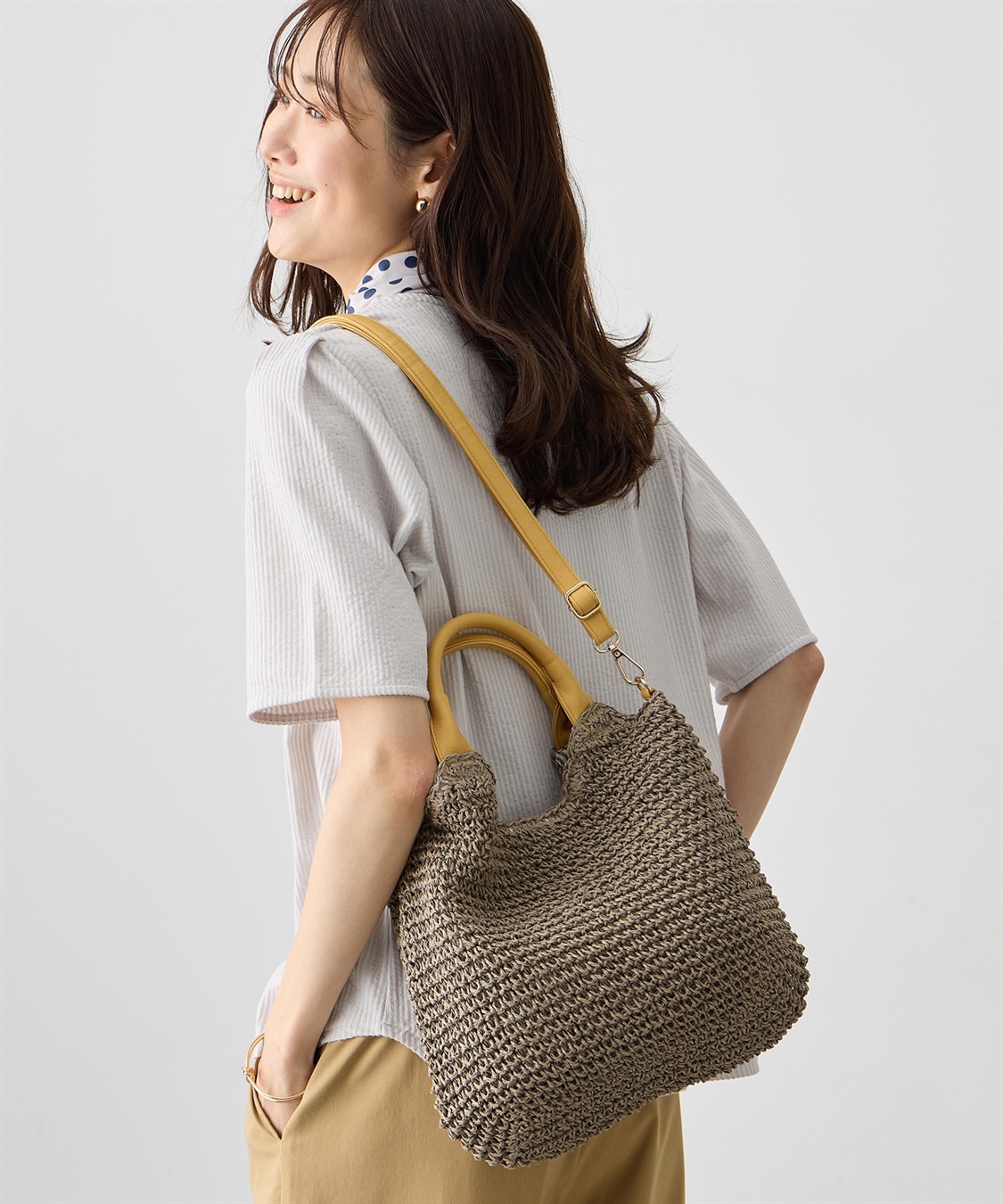 Petit Honfleur 2WAYミニメッシュバッグ_main