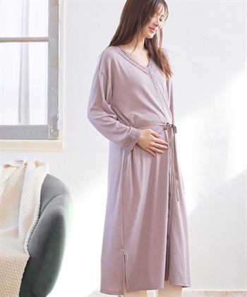 Rosemadame レース使いネグリジェ/ パジャマ(産前・産後対応 マタニティ＆授乳服 ルームウェア)_variationthumb_2