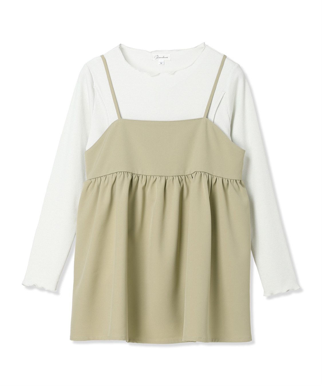 Rosemadame エステルツイル× ラメテレコ　キャミチュニックセット_variation_2