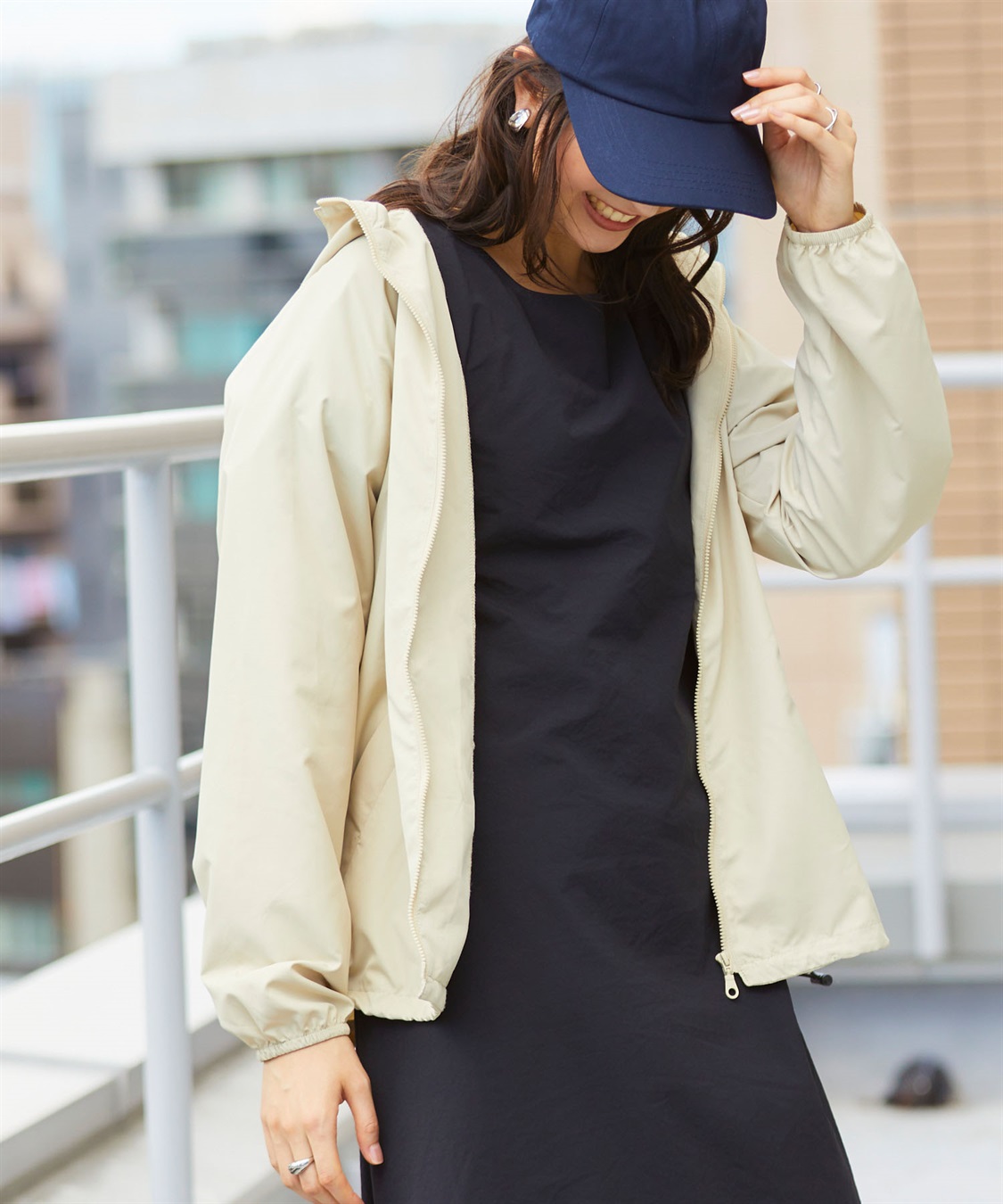 Life Style by cross marche 【TRIP.INN】ポケッタブル撥水・UV加工ブルゾン_main