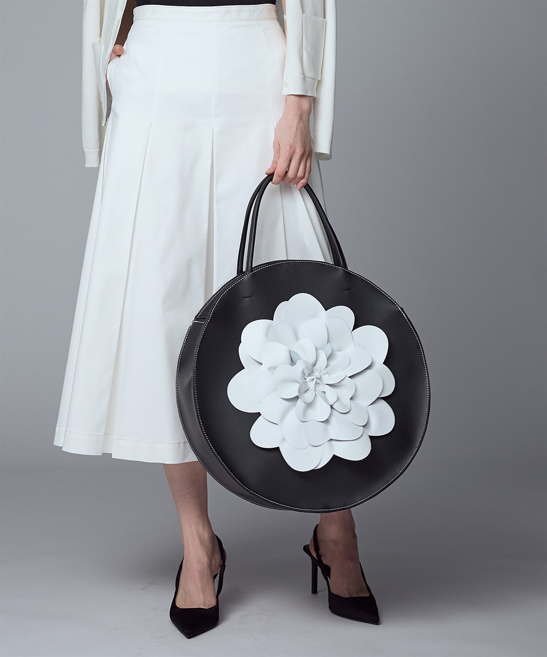 JUNKO SHIMADA 【TIME SALE】フラワーモチーフバッグ_variation_1