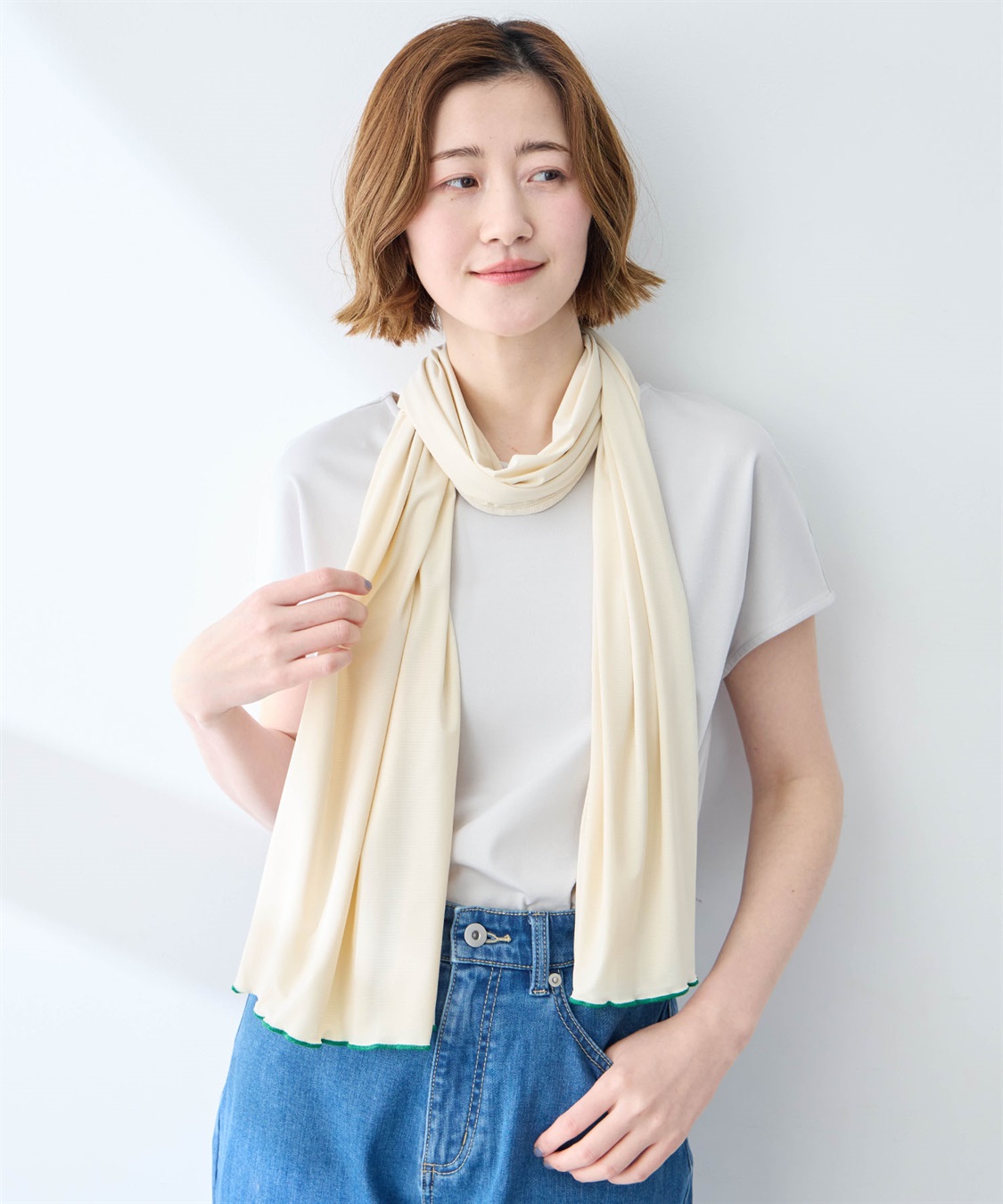 JOIN PARK 【Wpc.】UVカット接触冷感3wayショール_variation_3