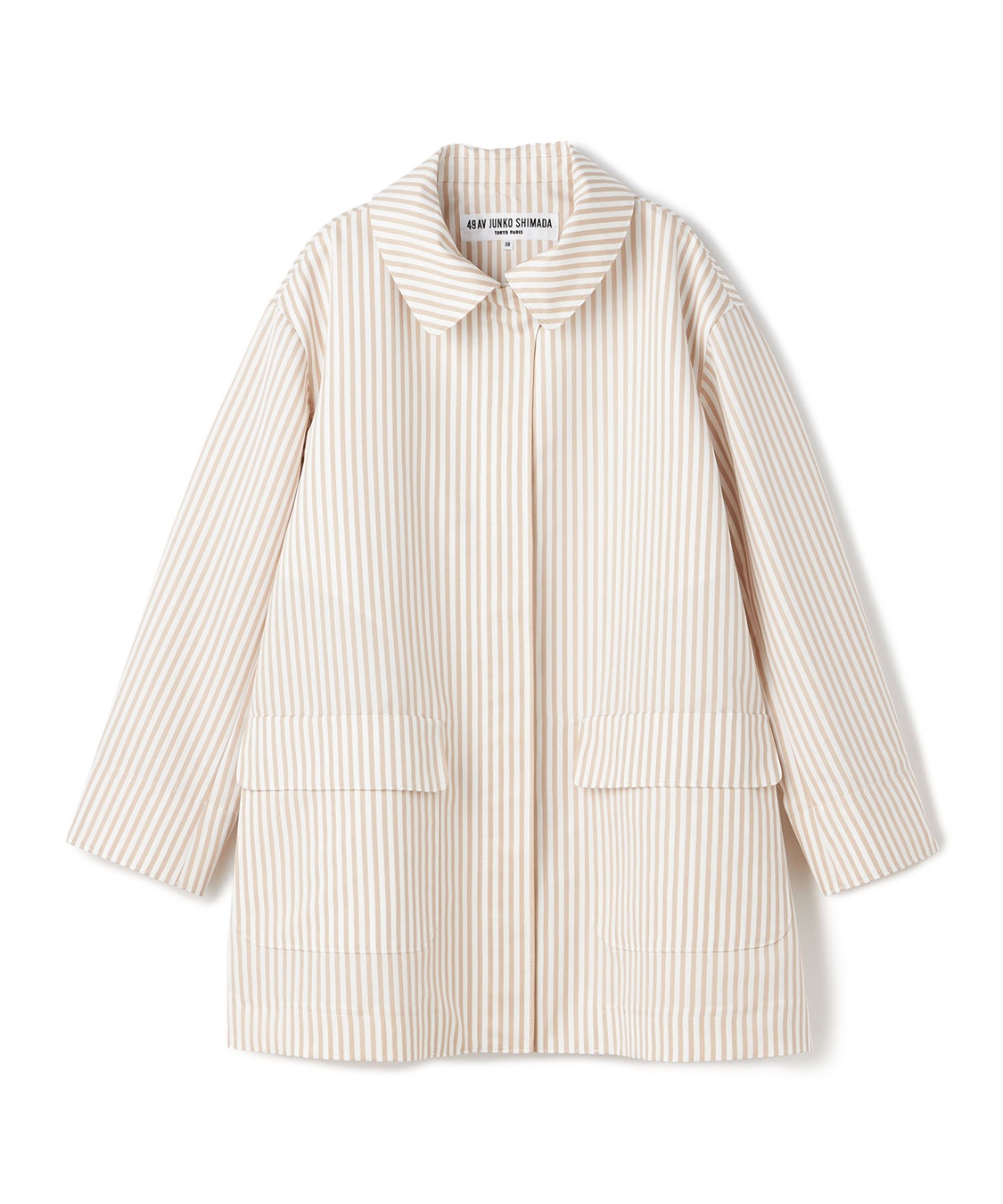 49AV JUNKO SHIMADA 【TIME SALE】グログランストライプコート_variation_2