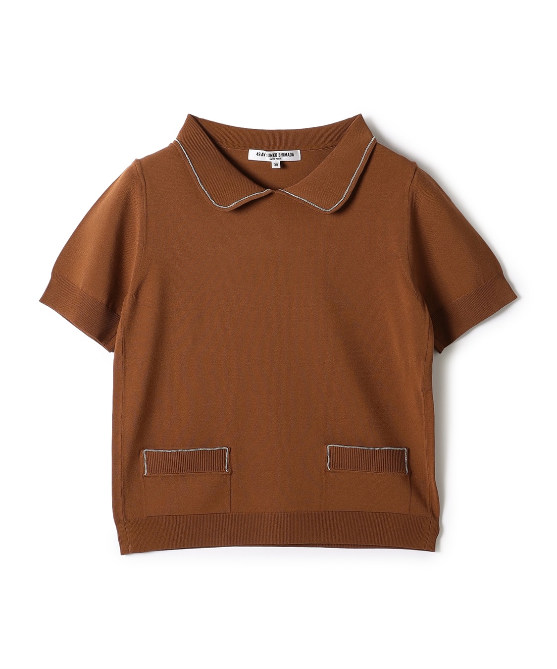 49AV JUNKO SHIMADA バイカラーステッチニットトップス_variation_2