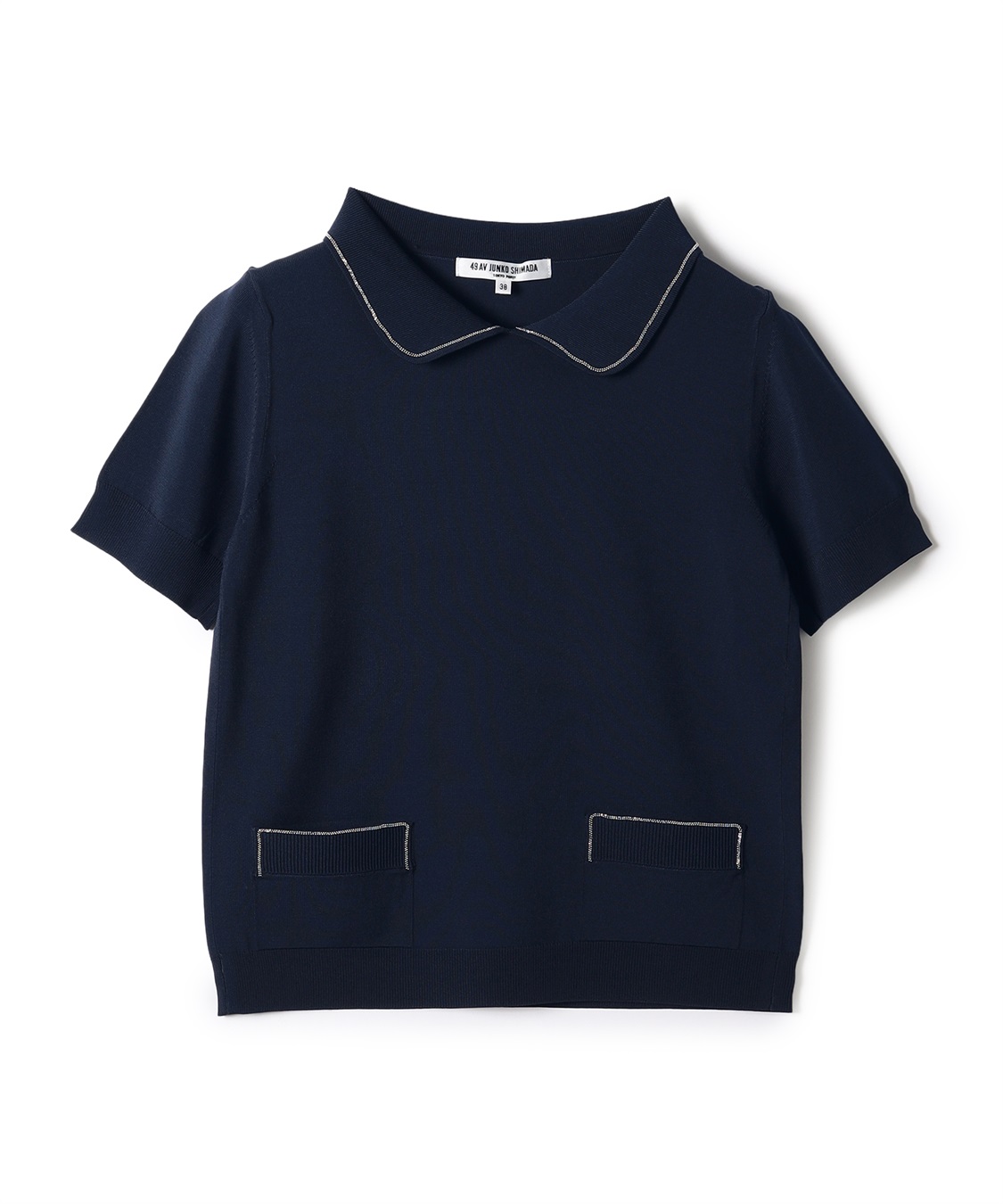 49AV JUNKO SHIMADA バイカラーステッチニットトップス_variation_3