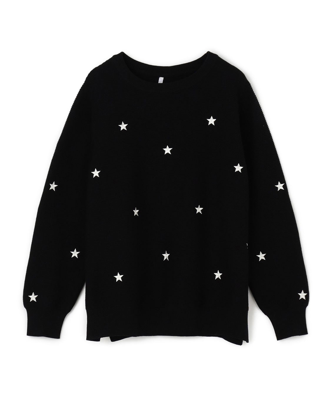 anyfee 【anyfee/プラスサイズ】星柄刺繍ニットプルオーバー_variation_2