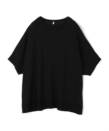 anyfee 【anyfee/大きいサイズ】ドライタッチドルマンニット◆新色追加◆《接触冷感/マシンウォッシャブル》_variationthumb_1