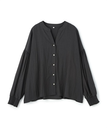 anyfee 【anyfee/大きいサイズ】バックフリルティアードデザインブラウス◆新色追加◆_variationthumb_2