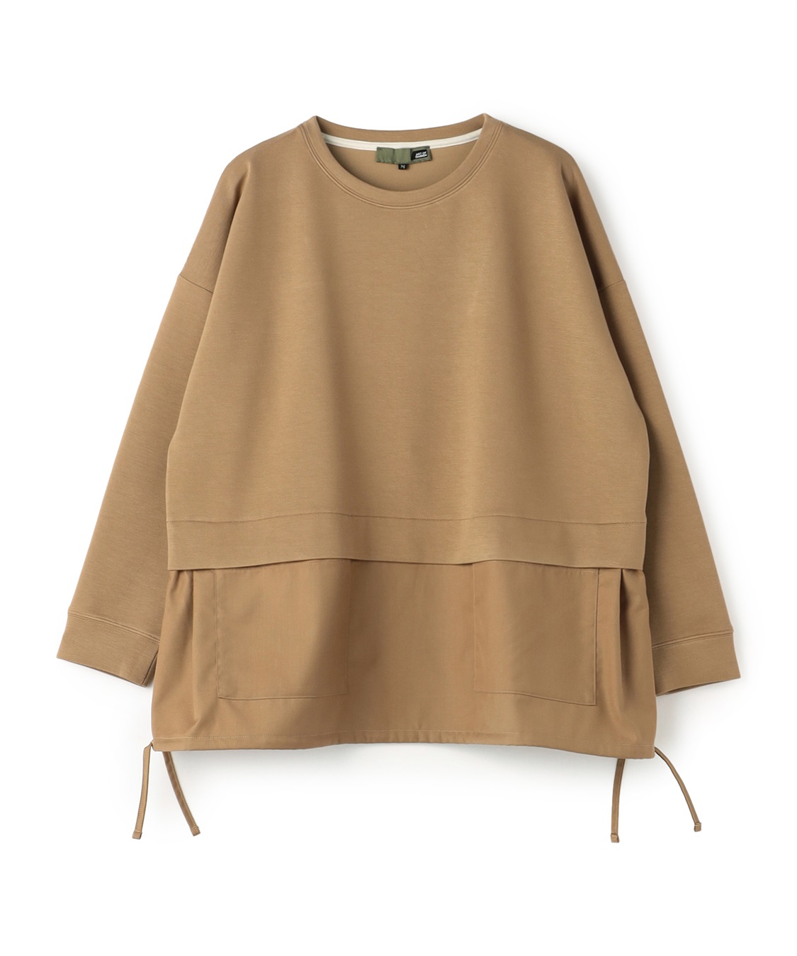 ATSURO TAYAMA 異素材ドッキングトップス_main