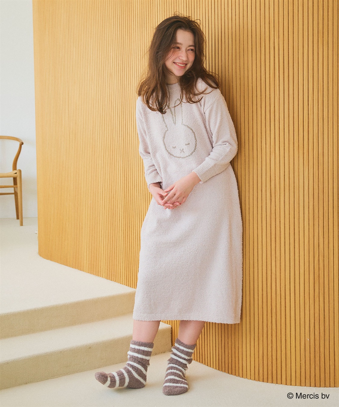 Life Style by cross marche 【miffy/ミッフィー】もこもこルームウェアワンピース_main