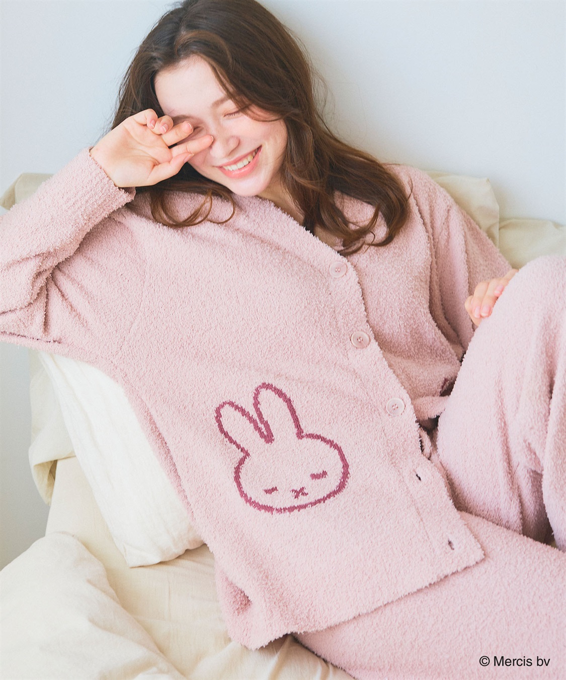 Life Style by cross marche 【miffy/ミッフィー】もこもこルームウェアカーディガン（上下別売り）_main