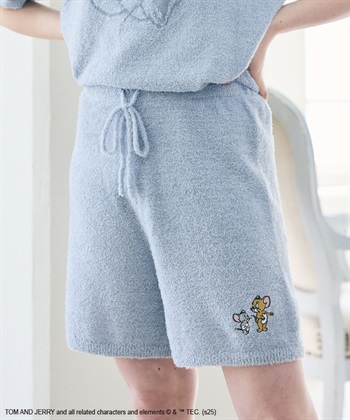 【TOM and JERRY/トムとジェリー】トムジェリもこもこルームウェアハーフパンツ（上下別売り）