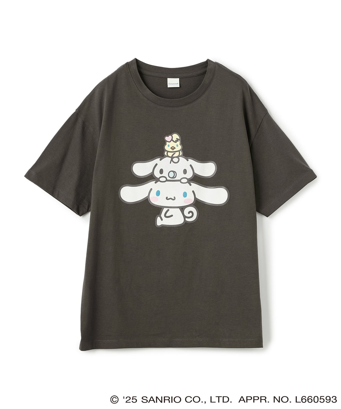 chara station 【sanrio characters】シナモロールプリント半袖Tシャツ《サンリオキャラクターズ》_variation_1