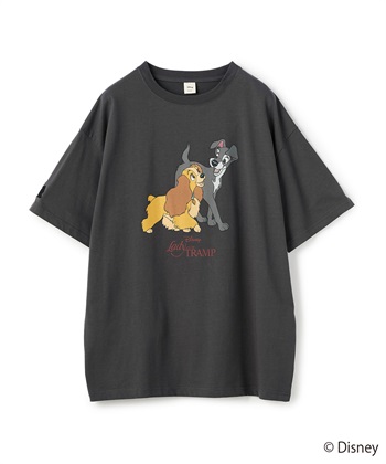 chara station 【Disney/ディズニー】わんわん物語レディ＆トランプ半袖プリントTシャツ/LADY and the TRAMP_variationthumb_1