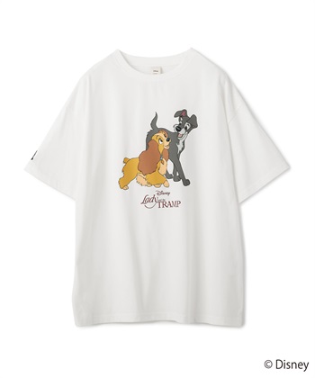 chara station 【Disney/ディズニー】わんわん物語レディ＆トランプ半袖プリントTシャツ/LADY and the TRAMP_variationthumb_2