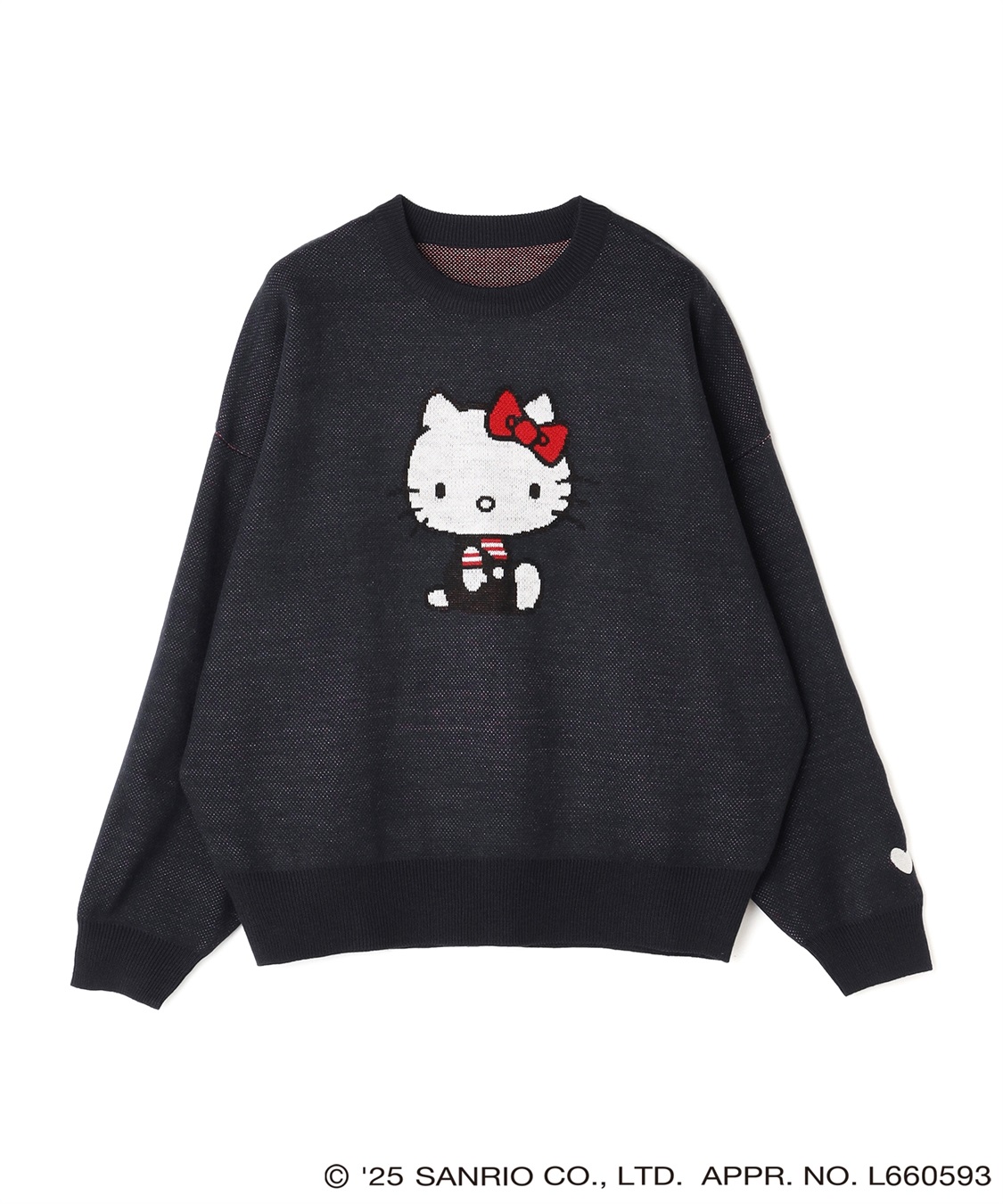 chara station 【sanrio characters】HELLO KITTY/ハローキティジャガードニット/クラシック/レトロ《サンリオキャラクターズ》_variation_2