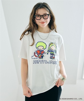chara station 【sanrio characters】パティ＆ジミープリント半袖Tシャツ《サンリオキャラクターズ》_variationthumb_1