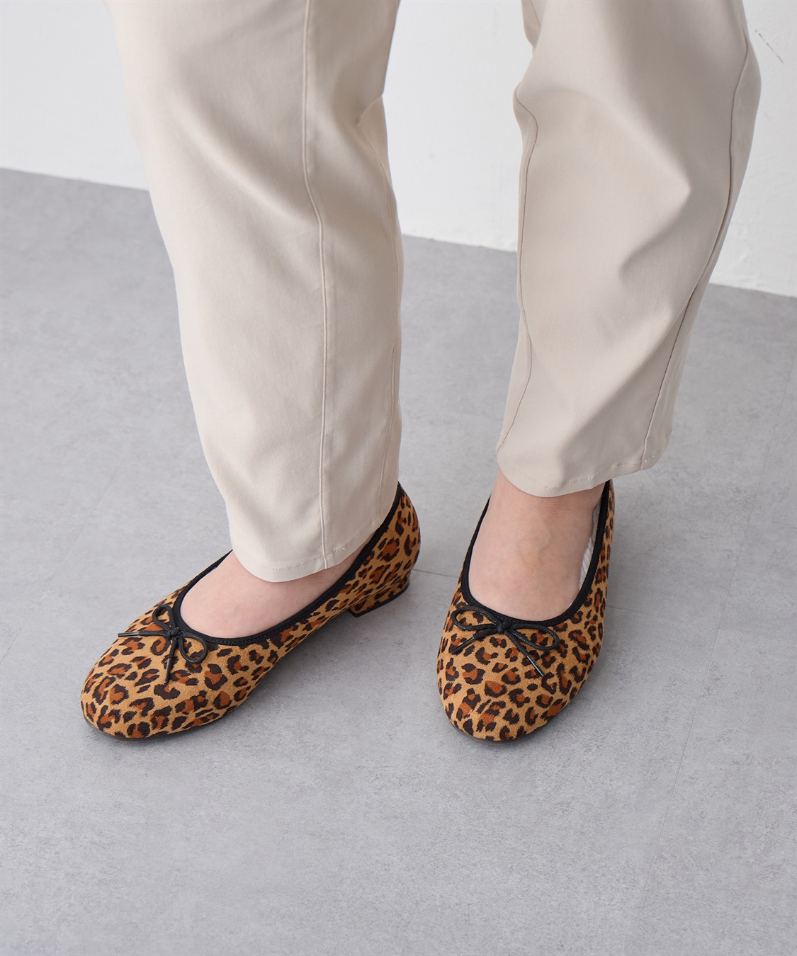 anyfee 【anyfee/プラスサイズ】バレエシューズ（4E・甲高・幅広）《la farfa SHOES/ラファーファシューズ》_main