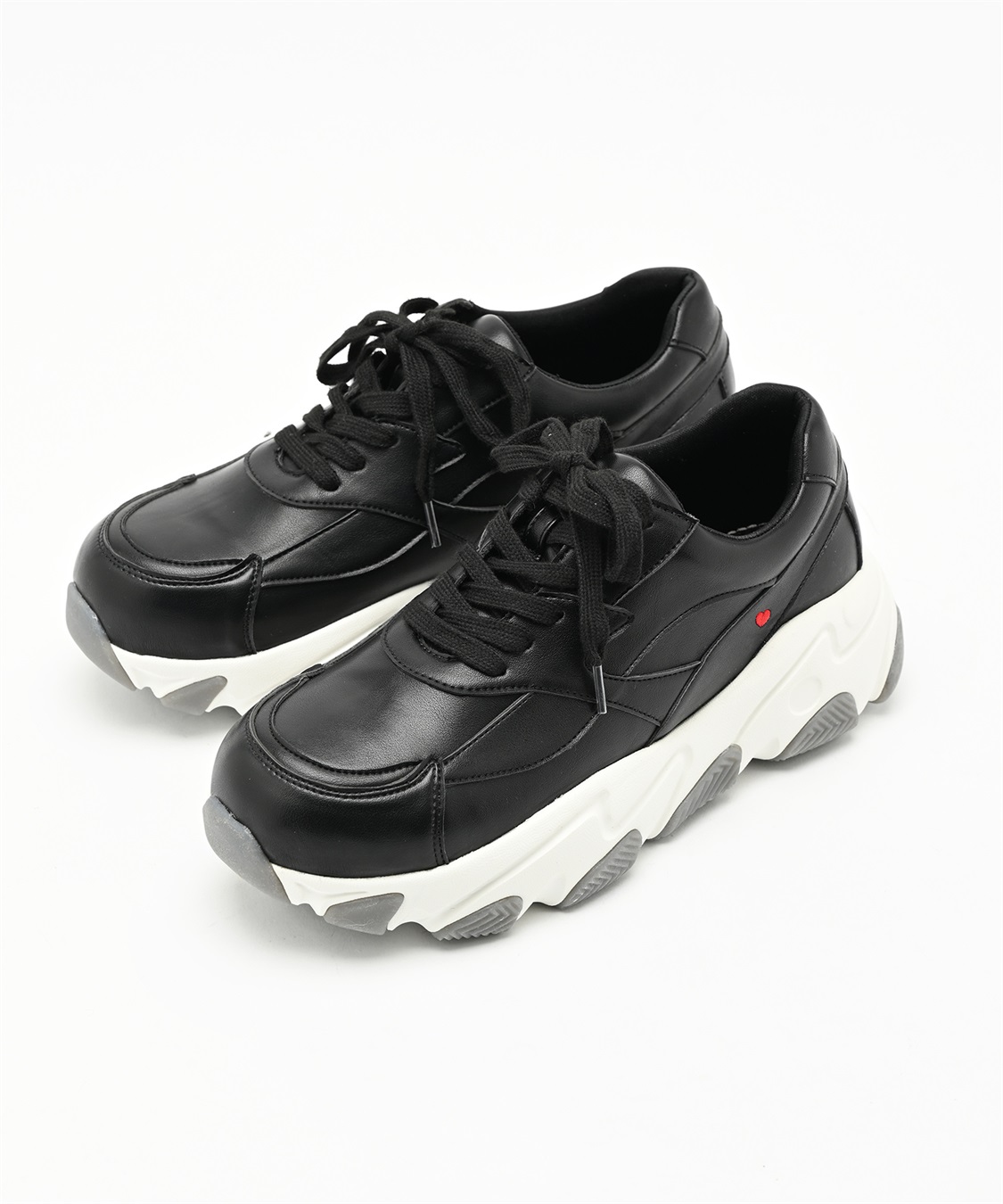anyfee 【anyfee/プラスサイズ】厚底スニーカー（4E・甲高・幅広）《la farfa SHOES/ラファーファシューズ》_variation_2