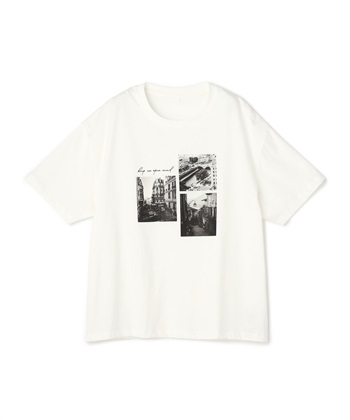 anyfee 【anyfee/プラスサイズ】ロゴプリント半袖Tシャツ_variationthumb_3