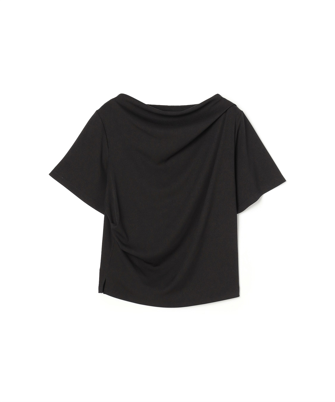 anyfee 【anyfee/大きいサイズ】ドレープリブTシャツ_variation_1