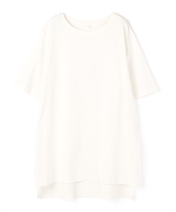 anyfee 【anyfee/プラスサイズ】USAコットンオーバーサイズベーシック半袖Tシャツ・接触冷感_variationthumb_1