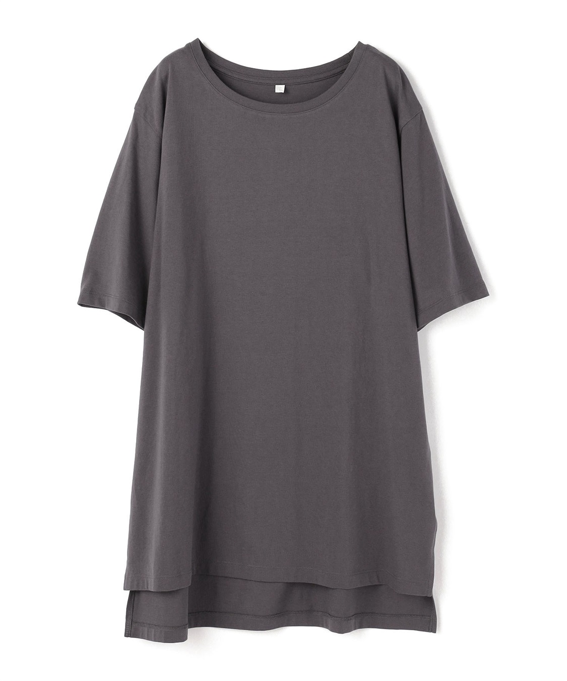 anyfee 【anyfee/プラスサイズ】USAコットンオーバーサイズベーシック半袖Tシャツ・接触冷感_variation_3