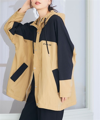 Life Style by cross marche 【KANGOL SPORT】ワイドマウンテンパーカー《撥水》	