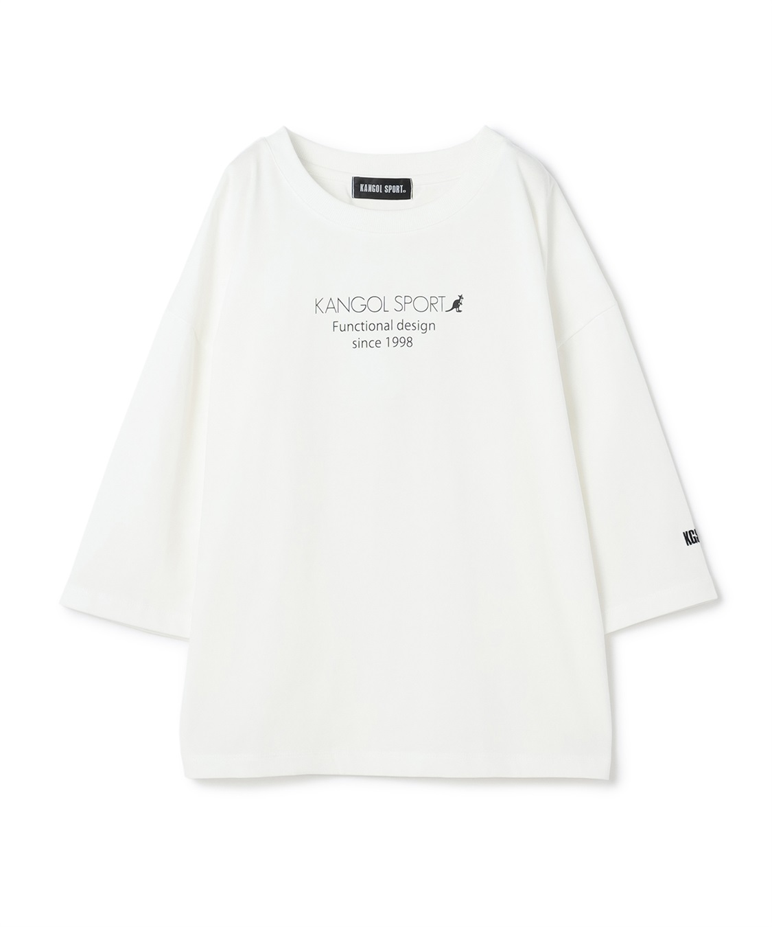 Life Style by cross marche 【KANGOL SPORT】7分袖ロゴTシャツ_variation_1