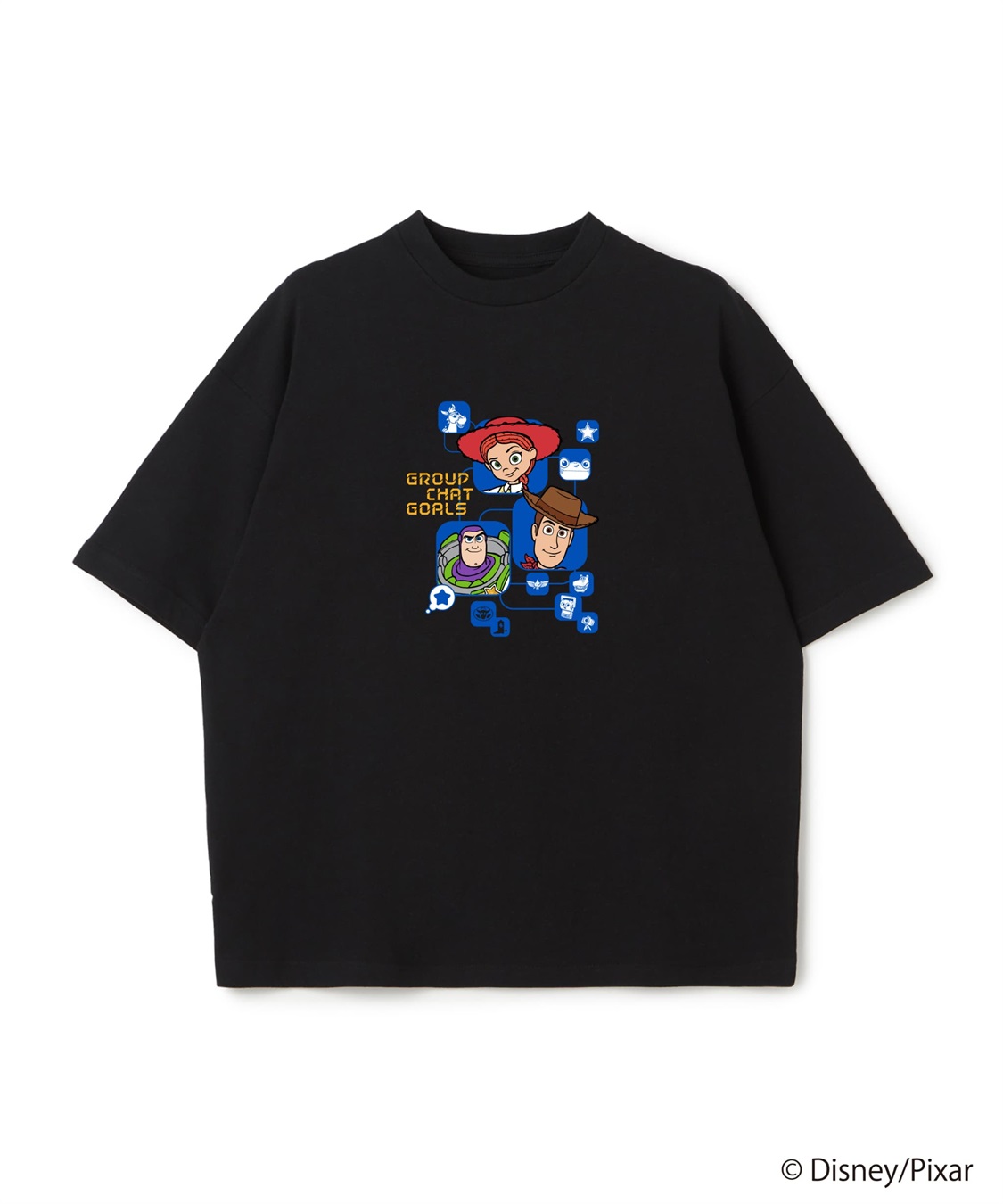 LAFUKU 【TOY STORY 5/トイ・ストーリー5】キャラクタープリント半袖Tシャツ / Over Harf Sleeve T-shirt《UNISEX》_variation_2