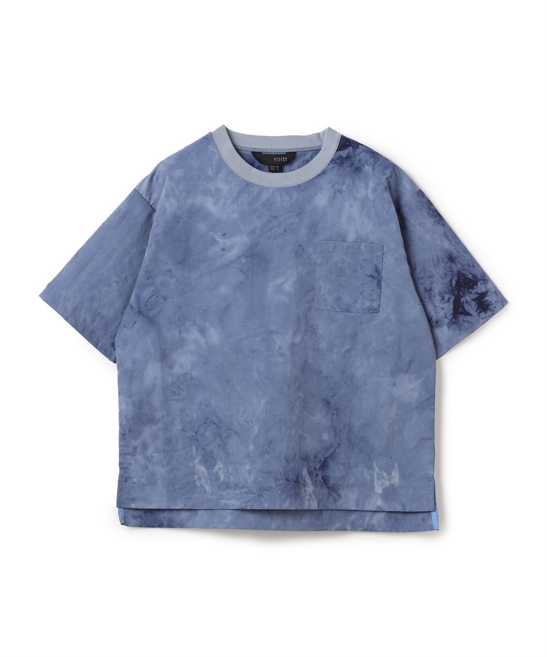 ATSURO TAYAMA ムラ染め風プリントTシャツ_variation_2