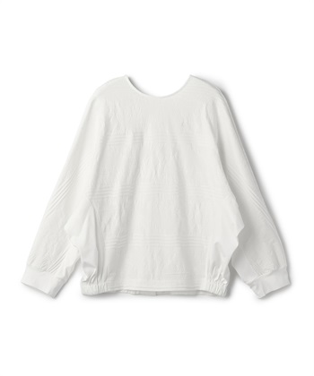 ATSURO TAYAMA フラワーデザインバックボタントップス_variationthumb_1