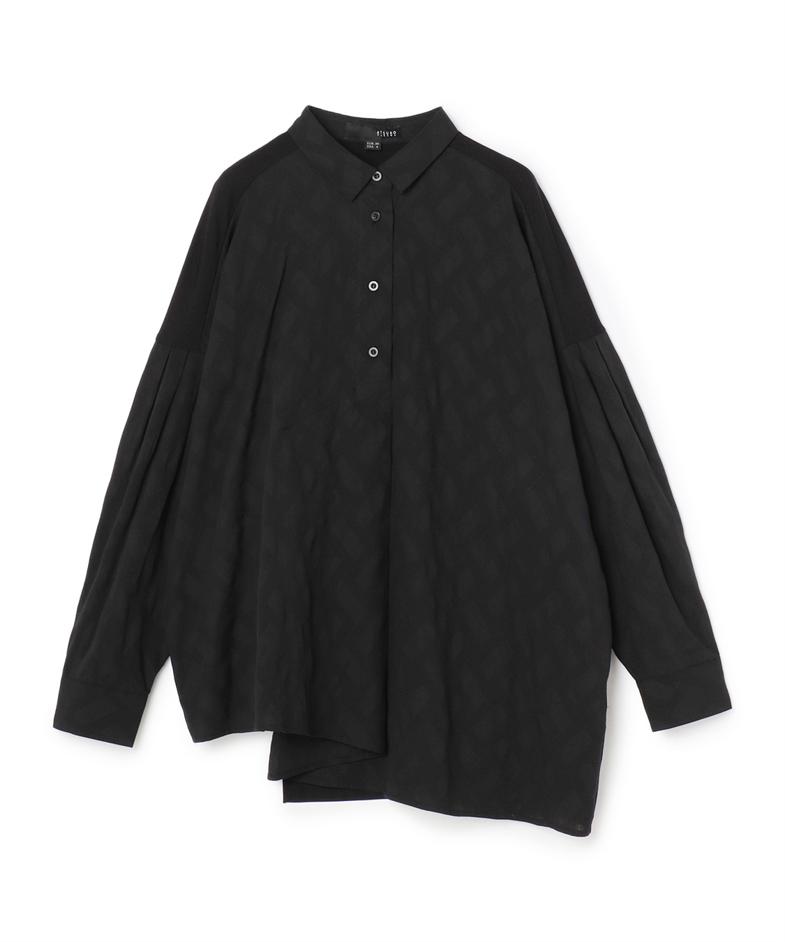 ATSURO TAYAMA アシンメトリーオーバーシャツ_variation_2