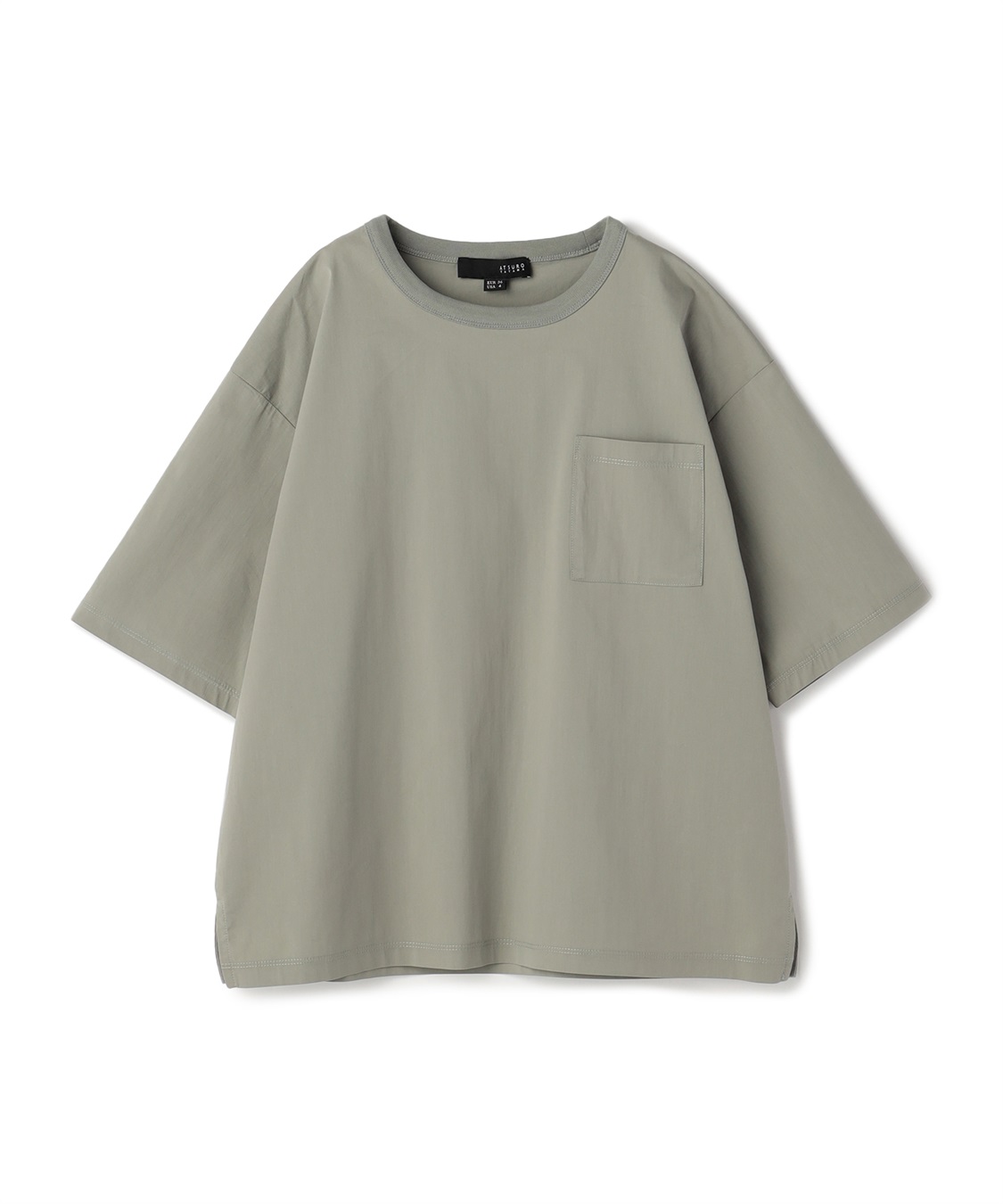 ATSURO TAYAMA クルーネックワイドスリーブTシャツ_main